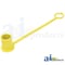 A & I Products Yellow Dust Cap, 1/2"  7" x6" x4" A-5209-4M-YE-P - alternate 3